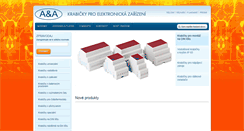 Desktop Screenshot of krabicky.cz