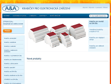 Tablet Screenshot of krabicky.cz